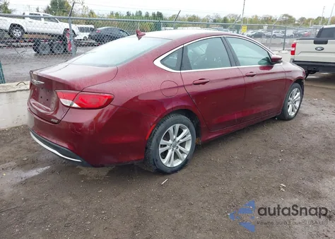 2017 Chrysler 200 Limited Platinum из США, поврежденный, VIN 1C3CCCAB1HN508387